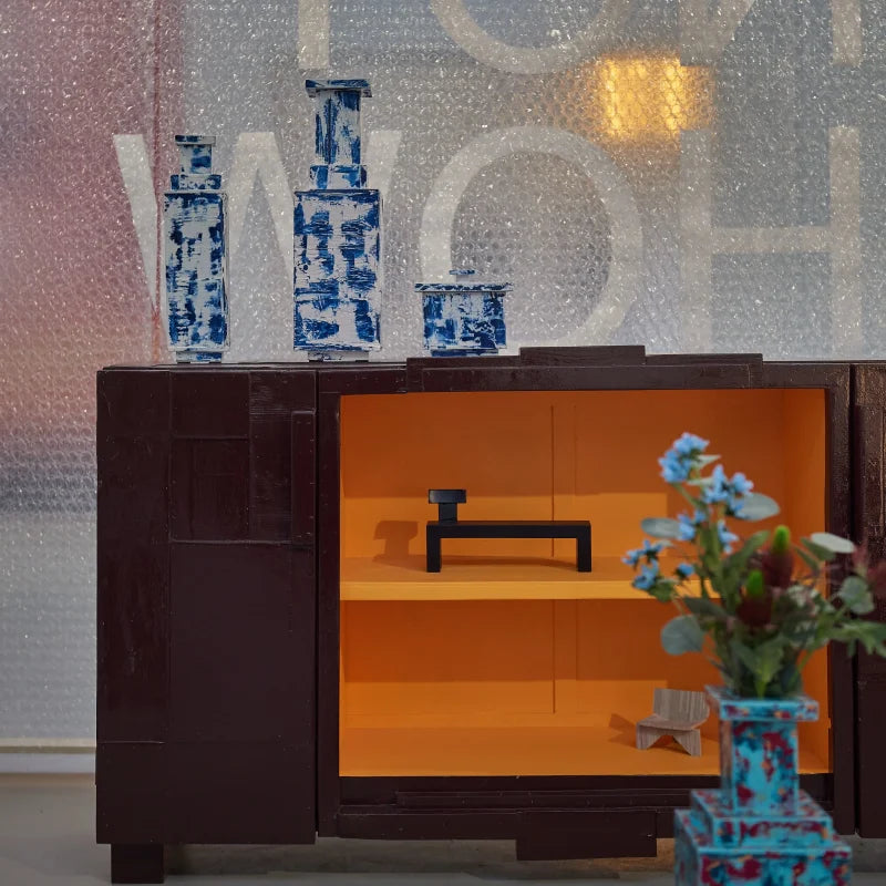Practice Semi-open Credenza